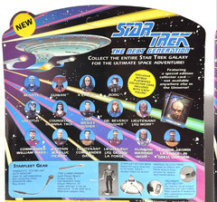 Star Trek TNG Picard & Data 5” Action Figure Lot 1993 Playmates