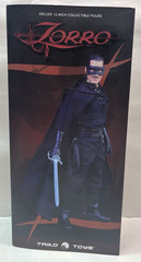 Triad Toys Classic ZORRO Deluxe 12″ Movie Action Figure NM COMPLETE IN BOX 1/6