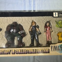 1998 BANDAI FINAL FANTASY VII COLLECTIBLE EDITION #3700 TOY FIGURE SET – NOMURA