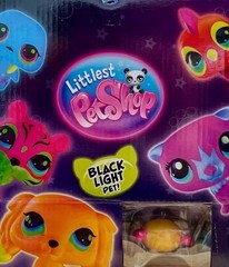 Hasbro Littlest Pet Shop Blacklight Pets Series 1 x1 Mystery Blind Bag