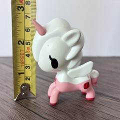 Tokidoki Unicorno Strawberry Pink Milk Unicorn Pegasus Vinyl PVC Plastic Figure