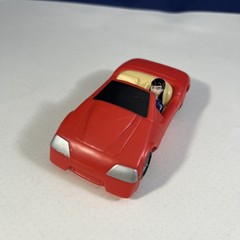 SUPERMAN The Animated Series Lois Lane in Car Pull Back Toy 1997 Burger King DC