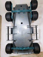 GI Joe 1990 Cobra Hammerhead for parts Incomplete With Pod Submarine