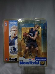2002 Series 2 Dirk Nowitzki McFarlane Regular Dark Blue Uniform Mavericks(HOF)