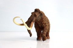TNG Mammonteus Primigenius Model Elephant Animal Figure Toys Decor Xmas Gift