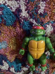 Lot 1988 Teenage Mutant Ninja Turtles TMNT Raphael SOFT HEAD Slash Cheapskate