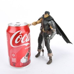 Berserk Guts Black Swordsman PVC 6″ Action Figure Model Toy w/Accessories New