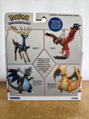 TOMY Nintendo Pokemon Blue Mega Charizard X Articulated Figure 1:12 Scale NIB
