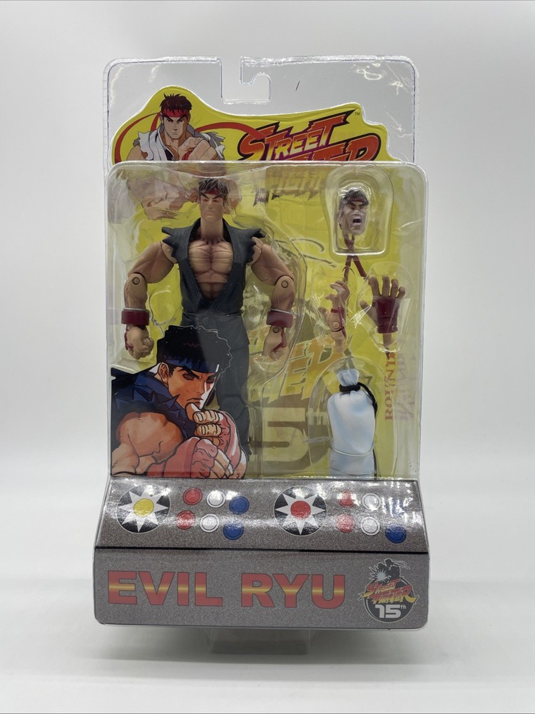 SOTA Toys Street Fighter Evil Ryu Action Figure Round 1 Series New #2