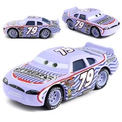 2Pcs Disney Pixar Cars No.79 Retread Hauler Truck with Car 1:55 Diecast Toy Set