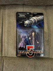 Babylon 5 Ambassador Delenn Figure Minbari Flyer Exclusive Toy 1997 Sealed