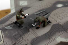 1/72 figures TANK 1:72 10PCS SOLDIERS aircraft carrier Airport logistics diorama