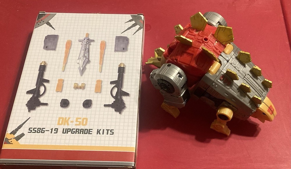 Transformers Studio 86 Series Dinobot Snarl Complete W Upgrade Kit
