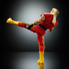 WWE Elite Collection Street Fighter Series 3 Dominik Mysterio As Ken Mattel Fig