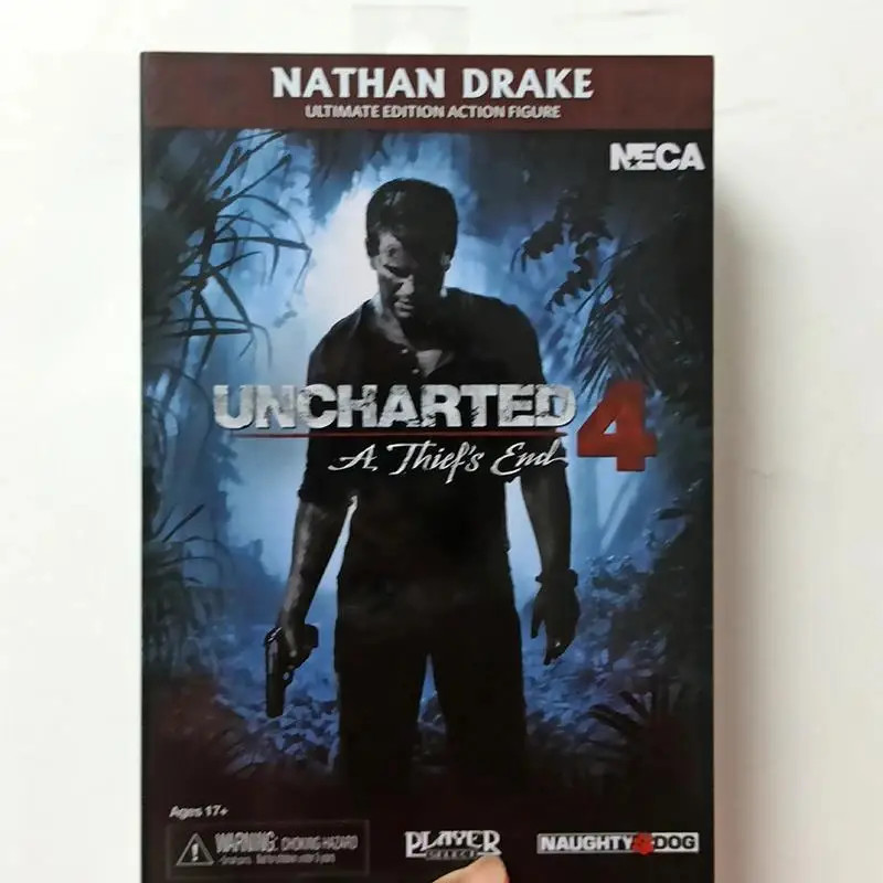 NECA Nathan Drake Uncharted 4 7″ Action Figure Ultimate Movie Collection Toy