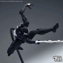 In Stock Mess Toys Venom Lethal Neighbor Spiderman Symbiote 1/12 Action Figure N