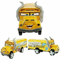 Miss Fritter Crazy School Bus Disney Pixar Cars Diecast Toy Car Kid Vehicle New
