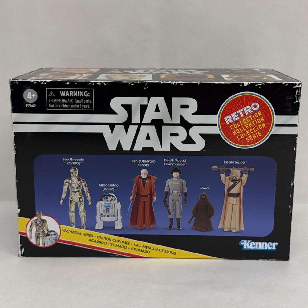 Star Wars Retro Collection 3.75″ A New Hope 6-Pack Action Figure New