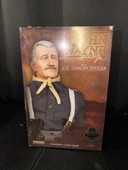 Sideshow John Wayne as U.S. Cavalry Officer 12” Figure Exclusive MIB