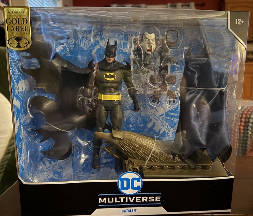 McFarlane Toys DC Multiverse Batman Gold Label Night People Figure Breyfogle