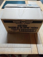 Kenner Star Wars Power Of The Force Case Of 14 In Shipping Box