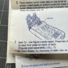 Vintage • G.I. Joe BLUEPRINTS / INSTRUCTIONS LOT (28 pcs) • Combat jet, Etc.