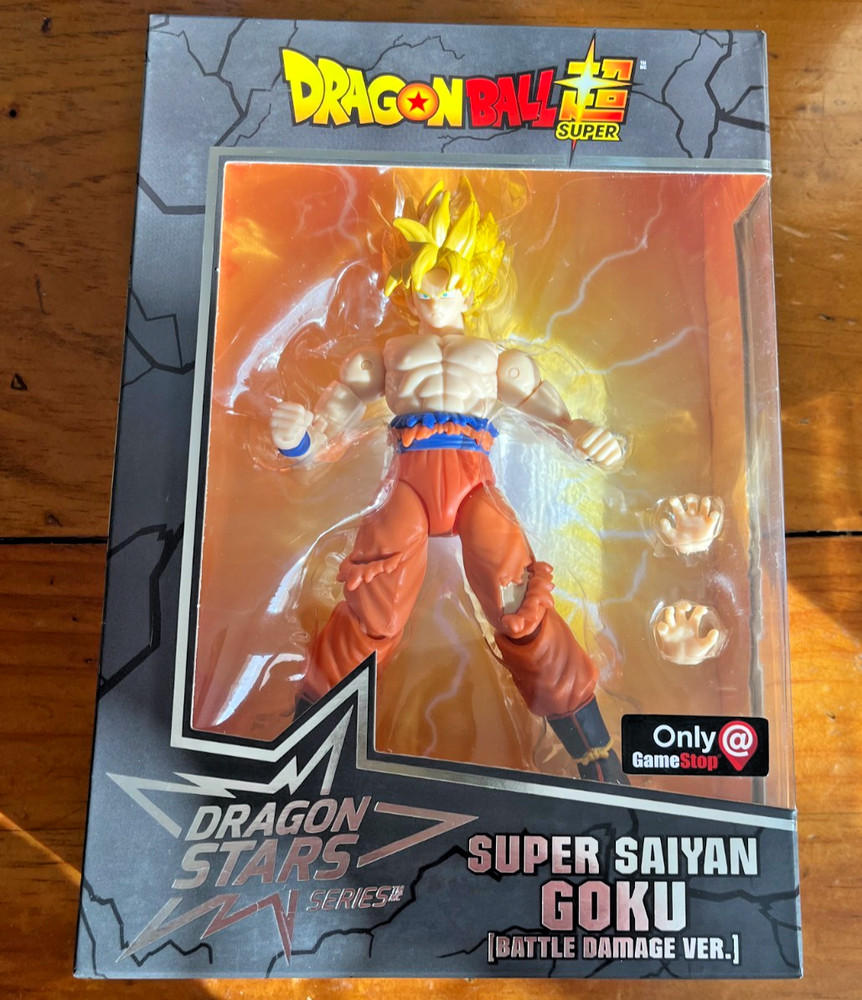 Dragon Stars Bandai Dragon Ball Super Super Saiyan Goku GAMESTOP Exclusive RARE