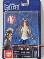 GOAT The Movie Thorns Vineland Will Harris 5in Figure With Roarball White Hoodie