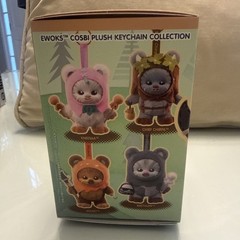 NEW Sealed Star Wars Ewok Cosbi Plush Keychain Mystery Blind box