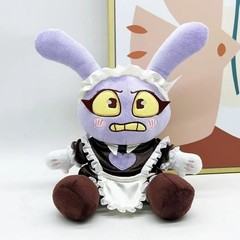 25cm Maid Jax Plush Toy Stuffed Rabbit Doll Soft Cuddly Character For Girls Room