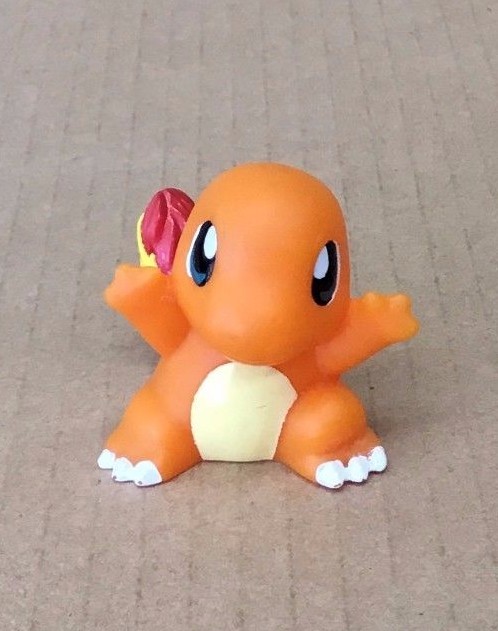 2005 Pokemon Finger Puppet Charmander #004 Gotta Catch Them All Nintendo Bandai