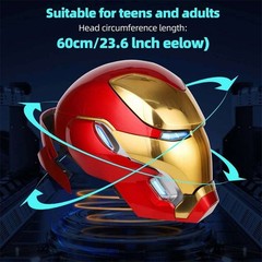 NEW 1:1 Wearable Friday Iron Man Mk50 Helmet Remote Touch Voice Control Mask