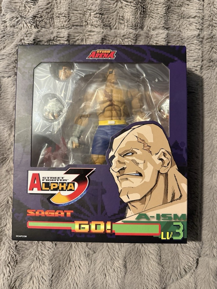Storm Arena Street Fighter Alpha 3 Sagar 1/12 Action Figure Brand New