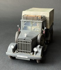 Indiana Jones 1:18 WWII German Military Cargo Truck 3.75 Raiders Of The Lost Ark