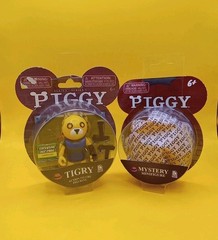 ROBLOX PIGGY Series 1 “TIGRY” & MYSTERY Figures Lot (2) Exclusive DLC Code NEW