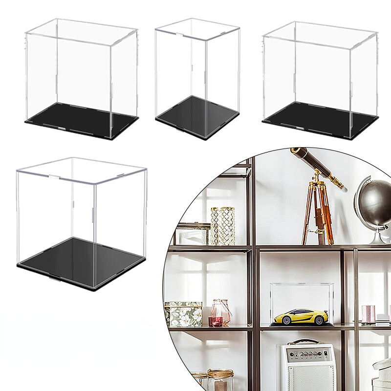 Acrylic Display Case Show Box Dustproof Protection Action Figures Doll Toy Model