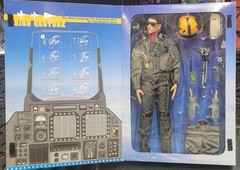 Hot Toys F-14 Tomcat Top Gun Combat Aircrew Pilot Figure Fighting 84 Tom Cruise