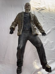 Jason Voorhees 19″ Freddy vs Action figure 1/4 Scale 2005 No Mask Halloween 🔥