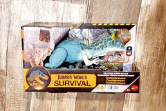 Jurassic World Survival Wild Roar CRYOLOPHOSAURUS Dinosaur Action Figure JKL80🆕