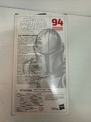 1st Edition Star Wars Black Series 94 6in. Limited White Box The Mandalorian