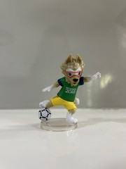 2018 Fifa World Cup Russia Zabivaka Mascot Mini Figures— Lot of 9 Rare Vintage