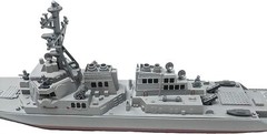 Toy Aircraft Carrier Submarine Battleship Destroyer Combo and 8 Mini Fighter Jet