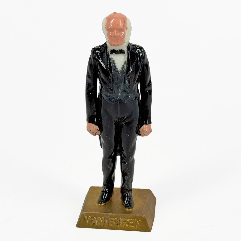 Louis Marx Martin Van Buren US President Figure 60mm Hand Painted Plastic