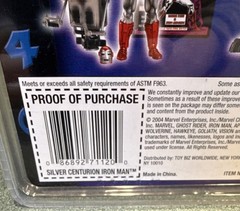 Marvel Legends Series VII Iron Man Red/Silver Boxed Action Figure 2004