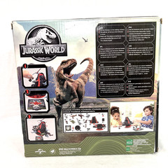 Epoch Games Jurassic World Shaky Volcano Tabletop Game with 8 Dinosaur Figures