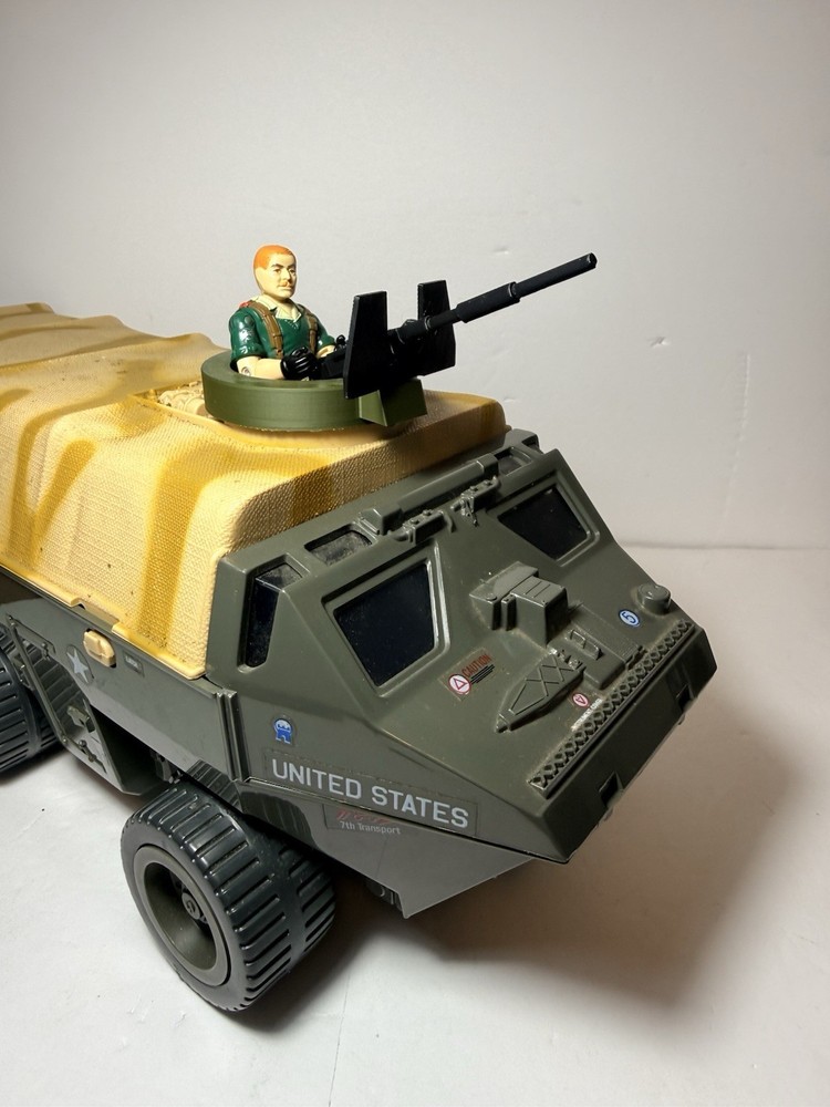 GI JOE APC Top Turret Gun Cannon Replacement – manned turret 3D Printed