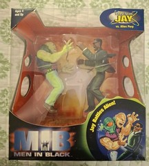 Vintage Men In Black Action Figs (8 Pc Set) NIB (5 Action Figs) (3 Playsets)1990
