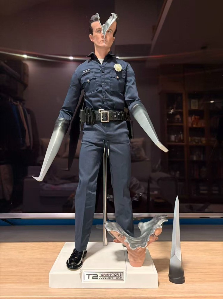 Instant Toys Terminator 1/4 T-1000 Police Suit Action Figure-Finall Payment