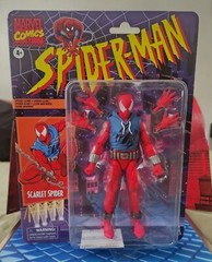 Marvel Legends Retro Figure Spider-Man : Scarlet Spider 6″ 2024 New