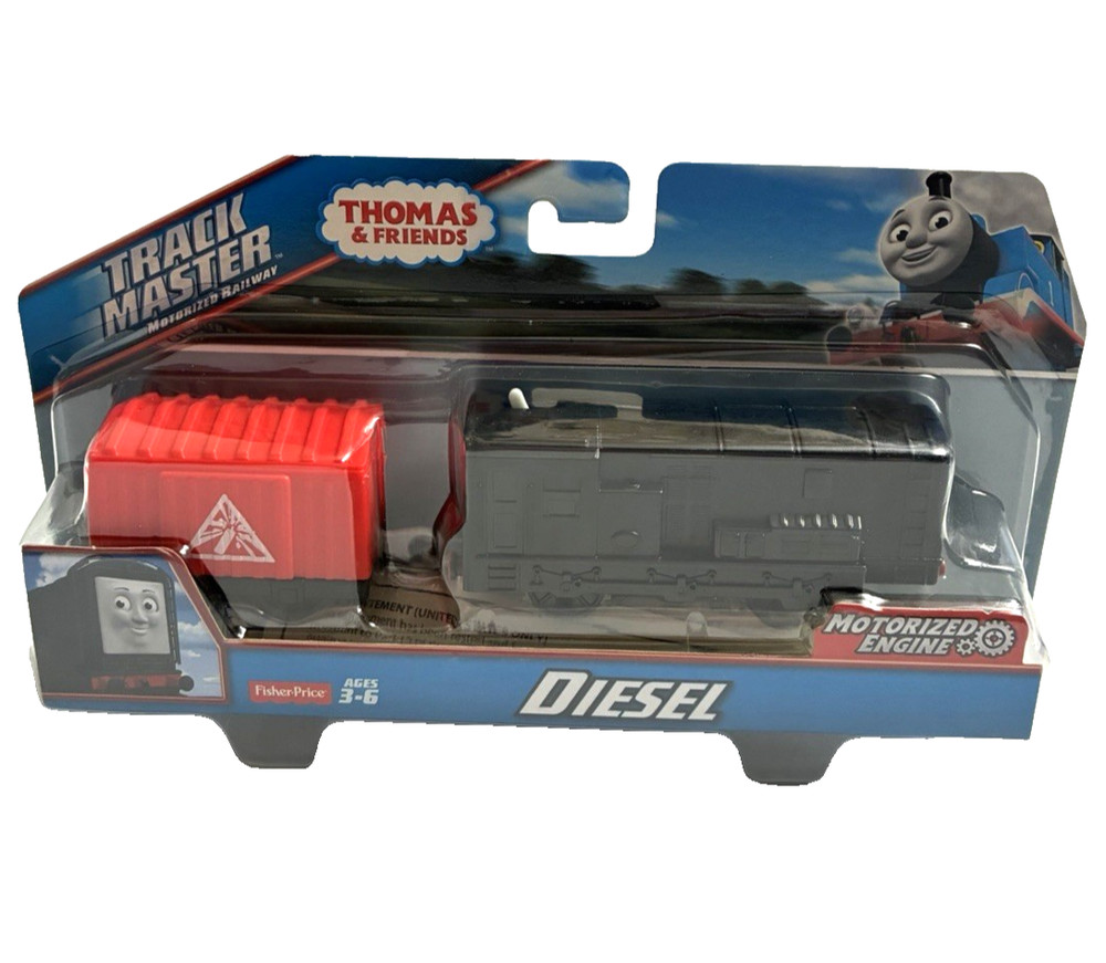 Thomas & Friends Track Master Railway Motorized Diesel Train 2015 Red Cargo Car